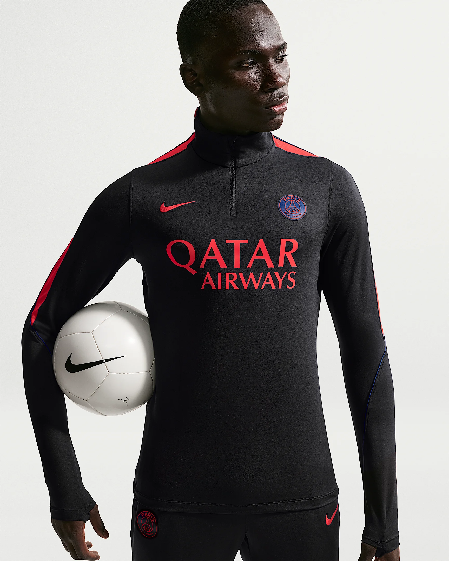 Paris Saint-Germain Strike Men's Nike Dri-FIT Soccer Knit Drill Top - 1