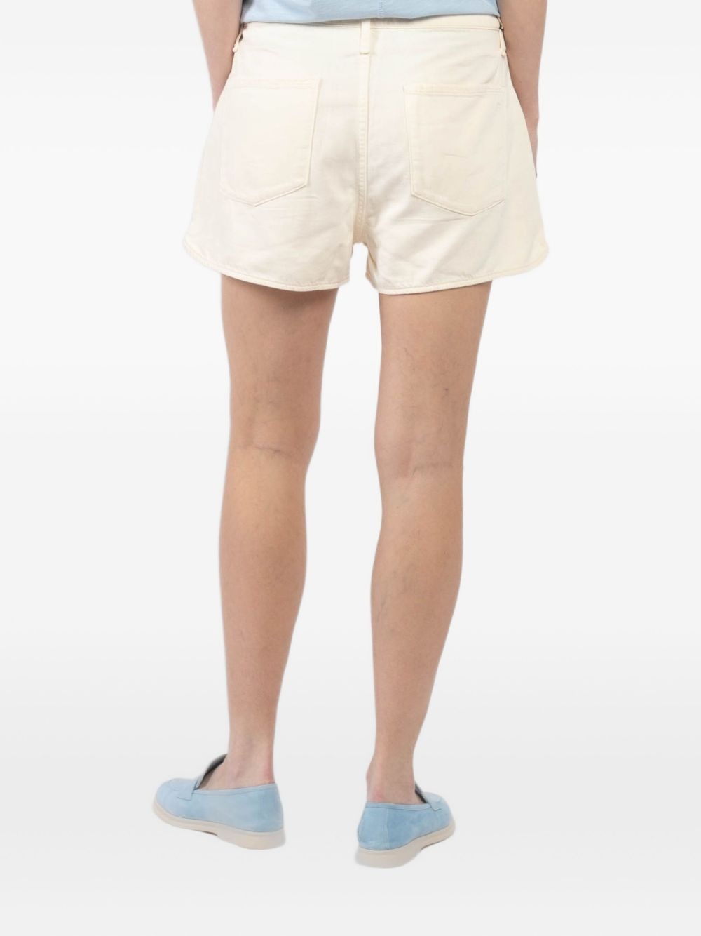 drawstring-waist shorts - 4
