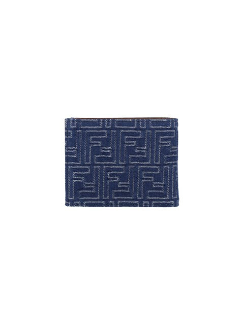 Fendi Men Bi-Fold Wallet "Ff" - 3