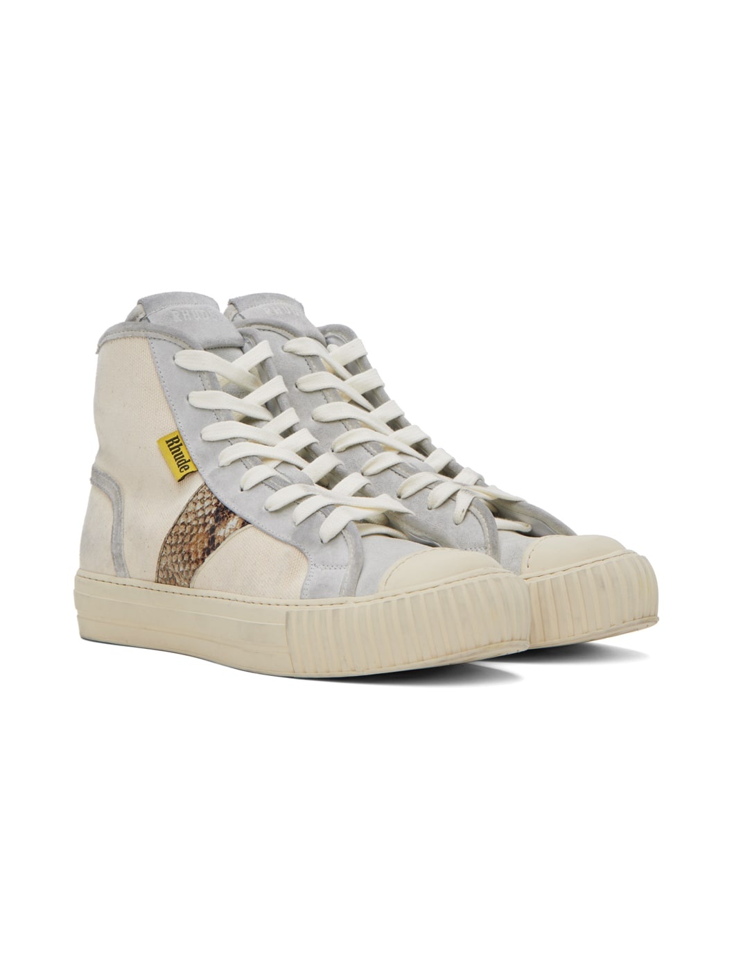 Beige Bel Airs Sneakers - 4