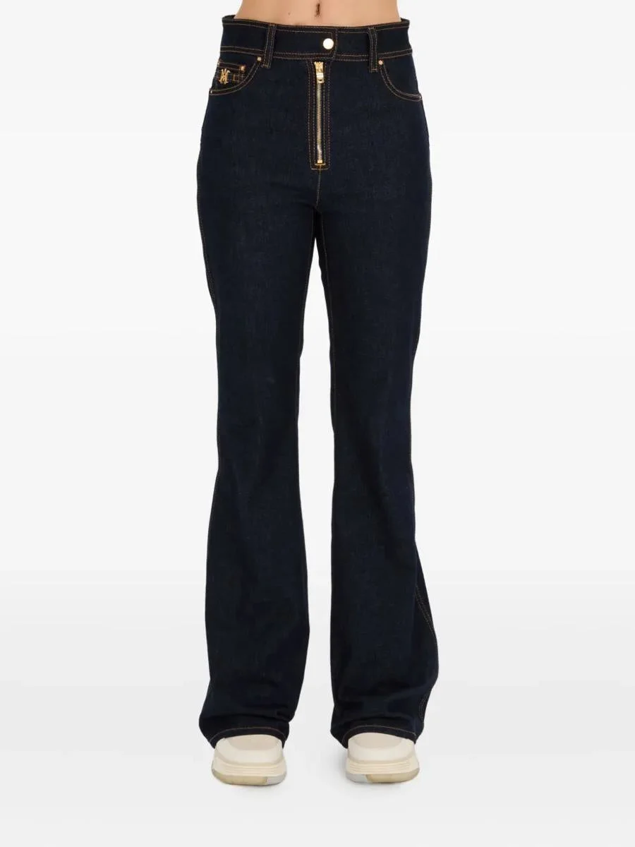 Amiri Flared Jeans With Zip - 1