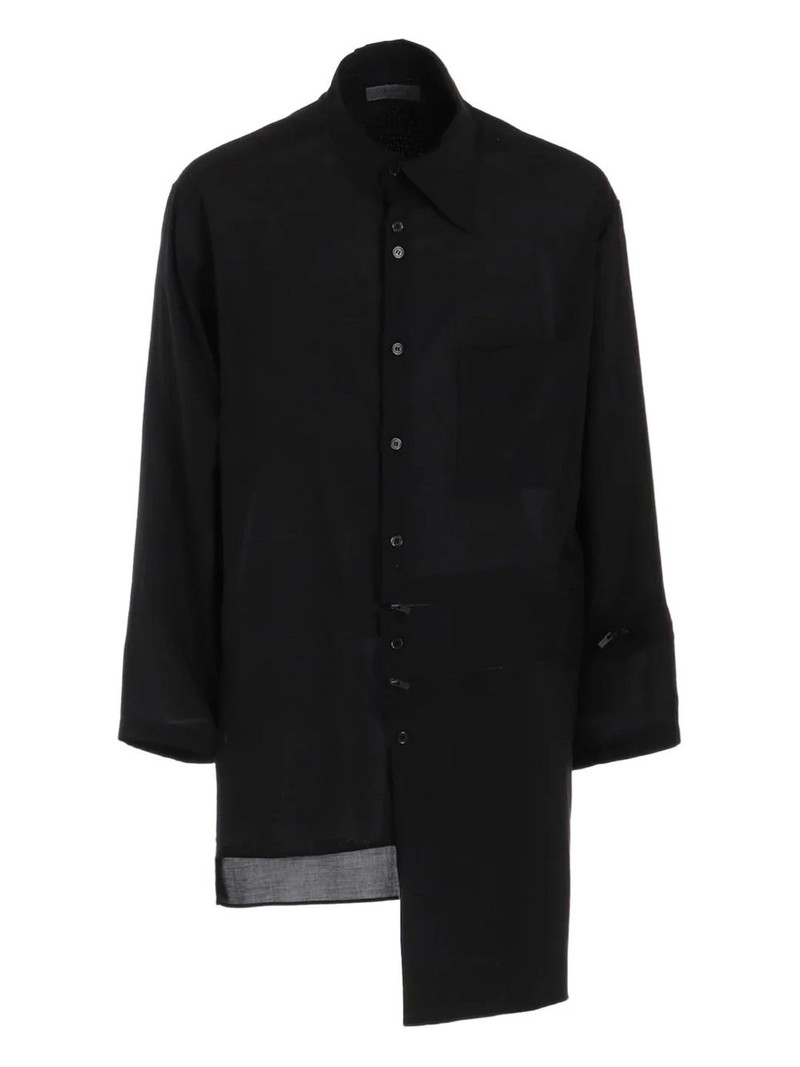 chest pouch pocket blouse 1