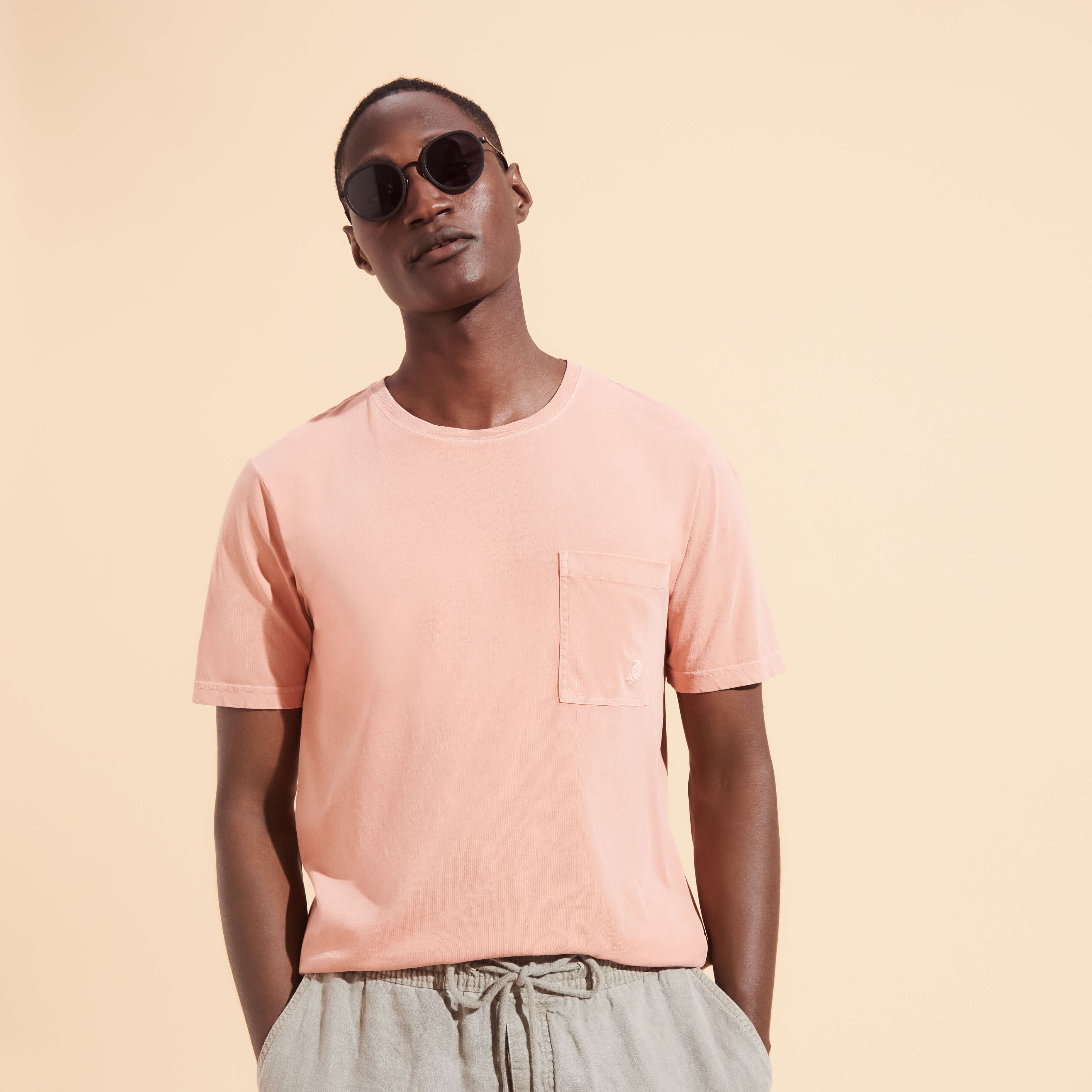 Men Organic Cotton T-shirt Solid - 5