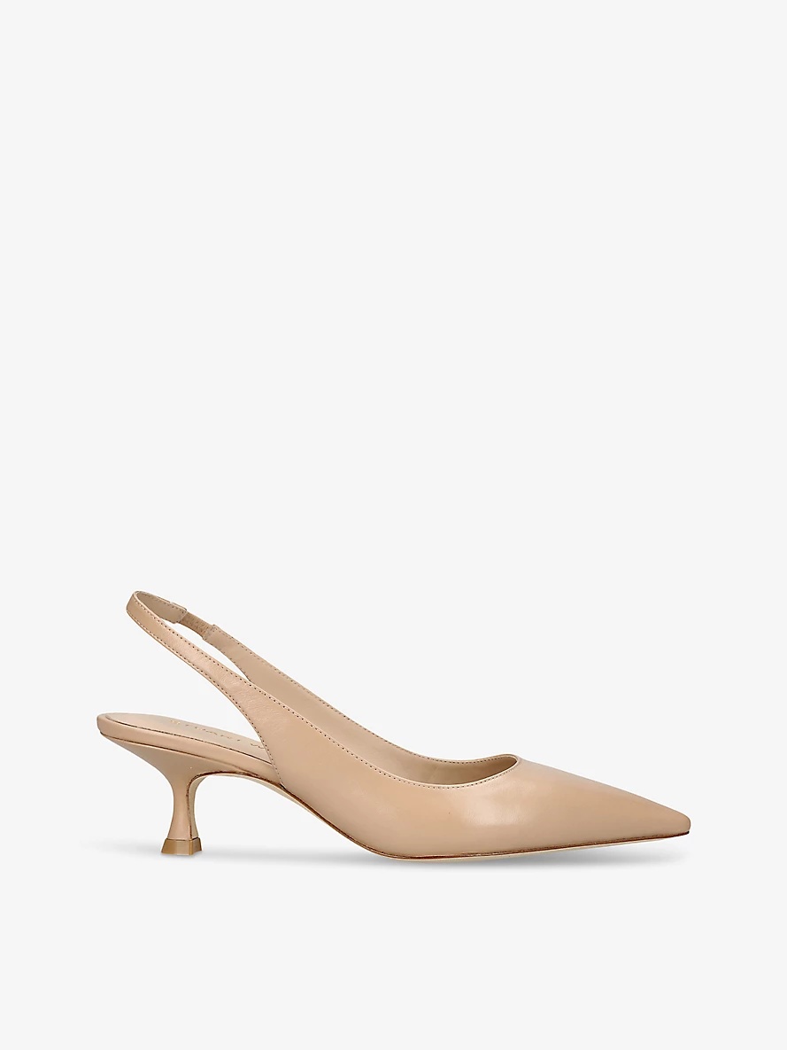 Naomi sling-back suede heeled courts - 1