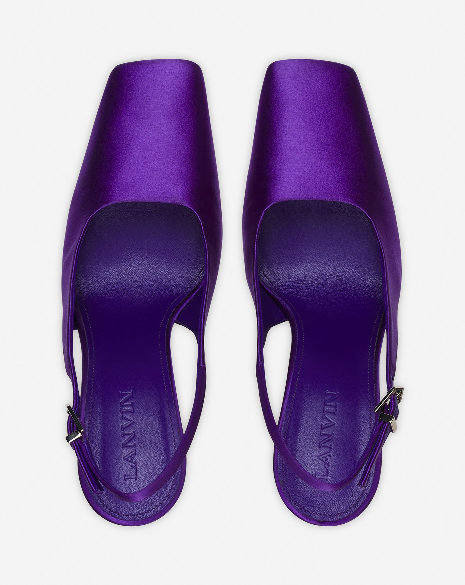 MESURE SATIN PUMPS - 3