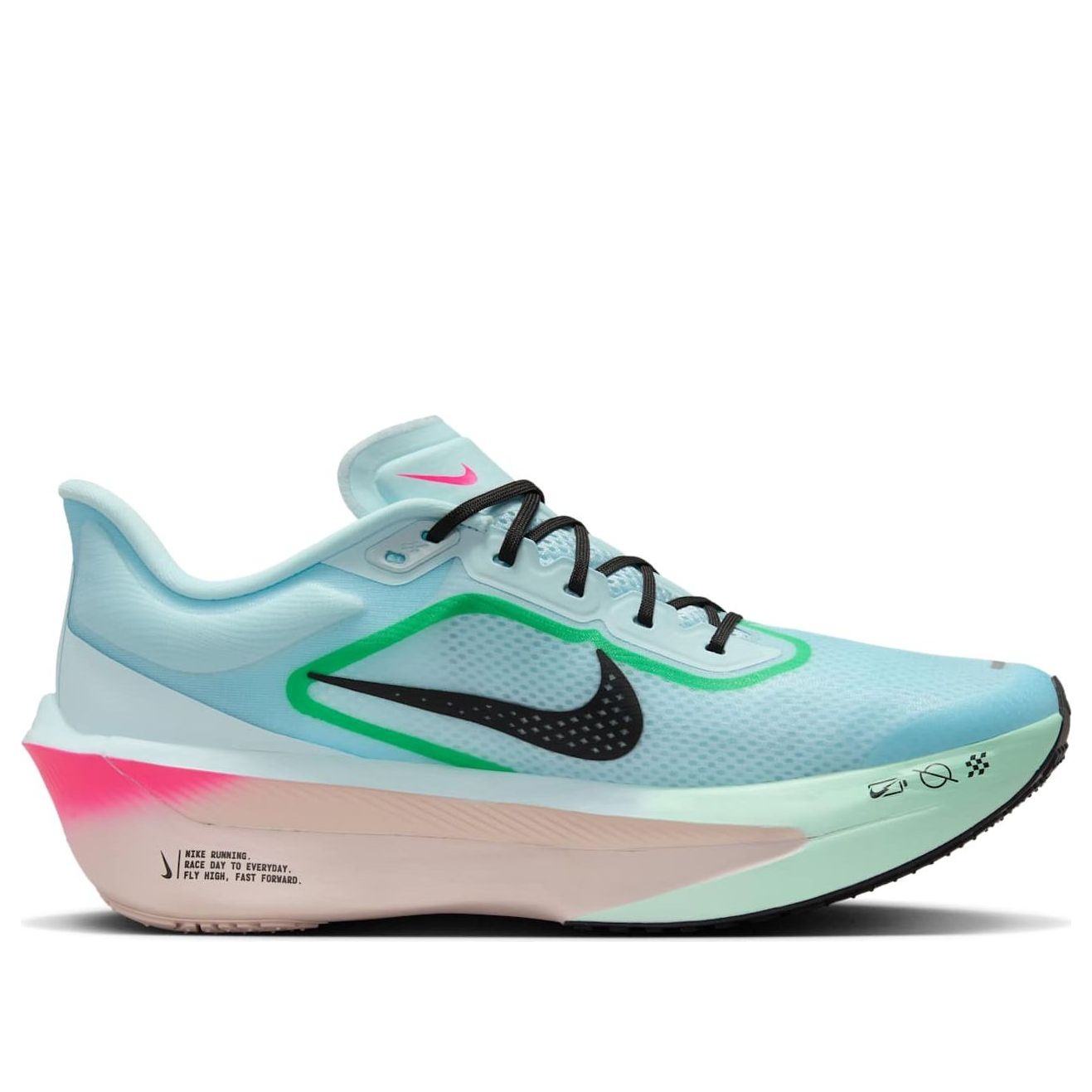 Nike Zoom Fly 6 'Glacier Ice Hyper Pink Green Shock Black' FN8454-402 - 6