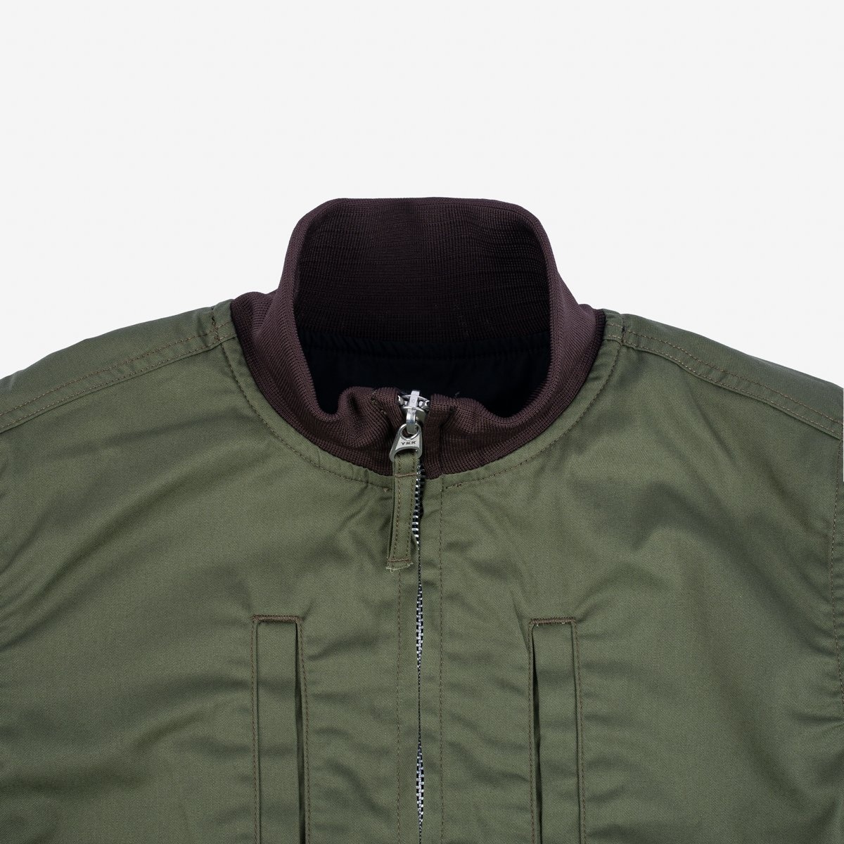 IHJ-130-BLK-NP Reversible Tanker Jacket - Black - 16