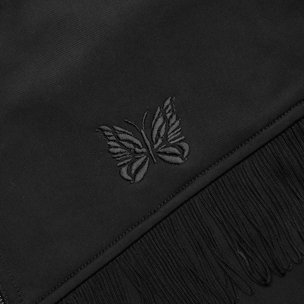 FRINGE TRACK JACKET - BLACK - 4