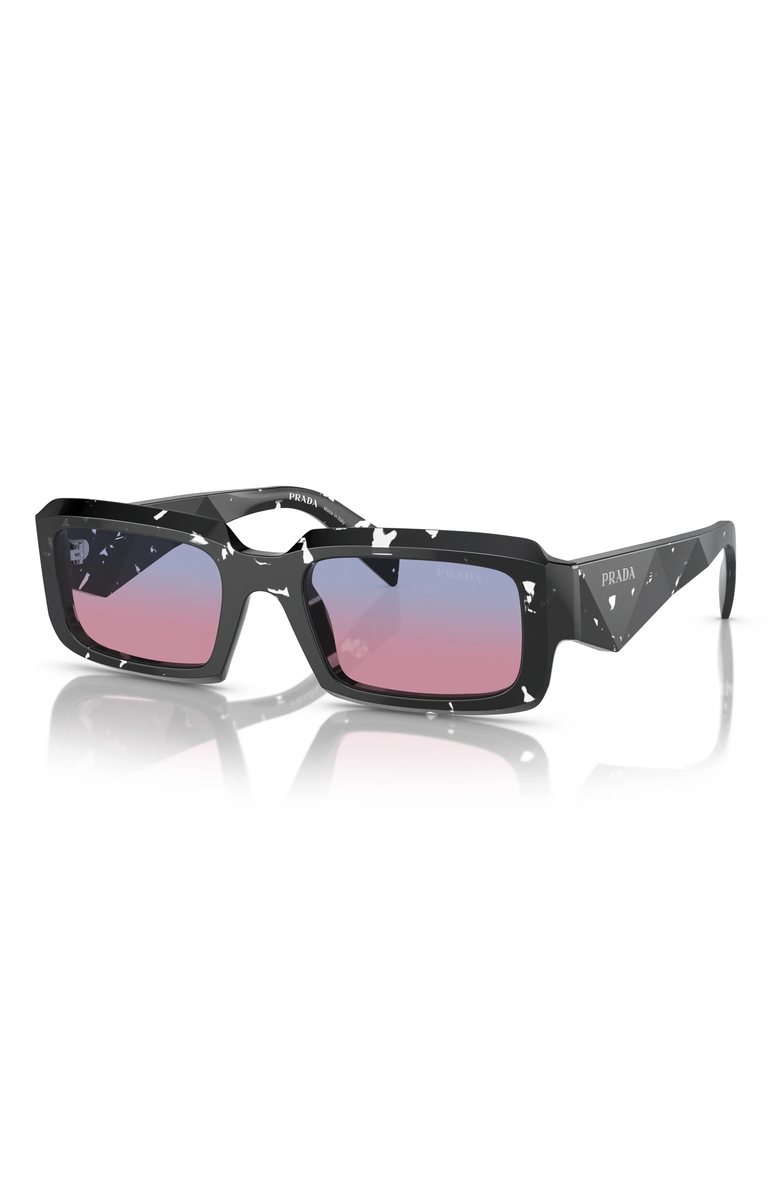 54mm Rectangle Gradient Sunglasses - 2