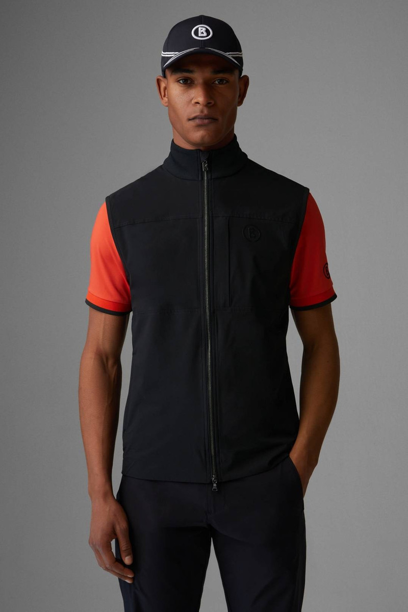 TAMINO MID-LAYER WAISTCOAT IN BLACK 2