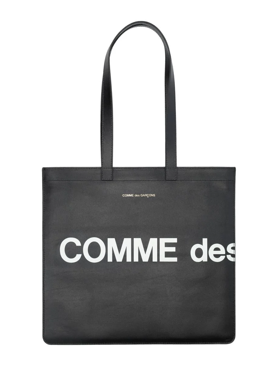 Comme Des Garçons Logo Tote Bag - 1