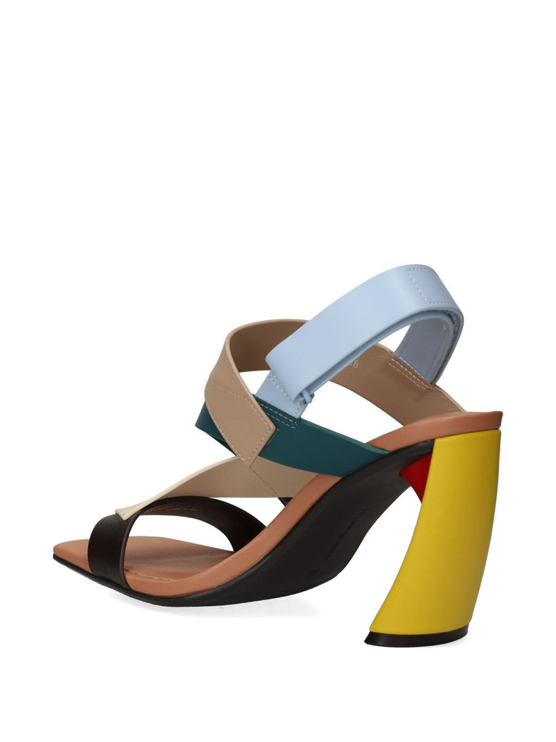 Juma Straps Hi colour-blocking crossover sandals 3