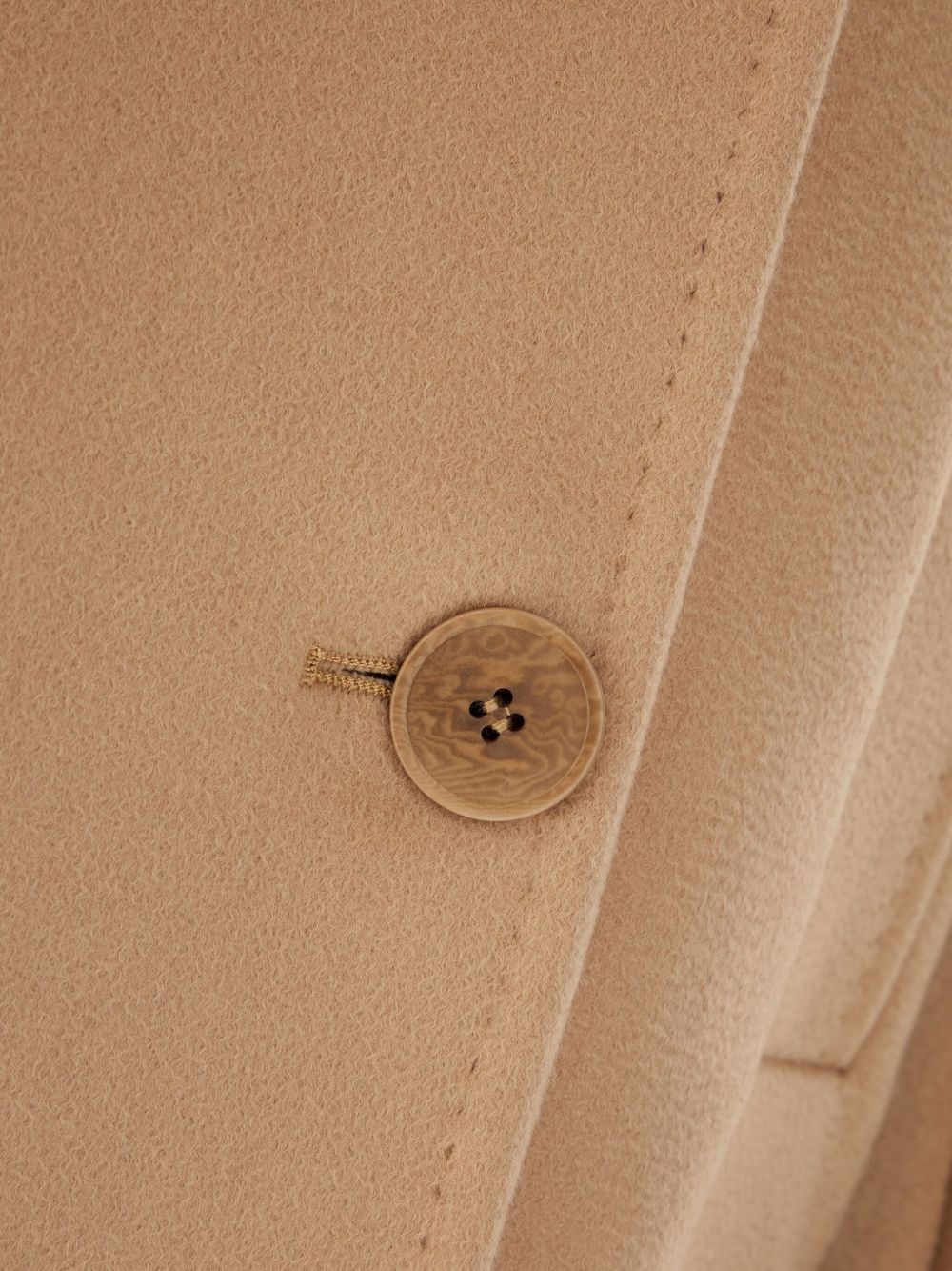 double-breasted wool coat - 3