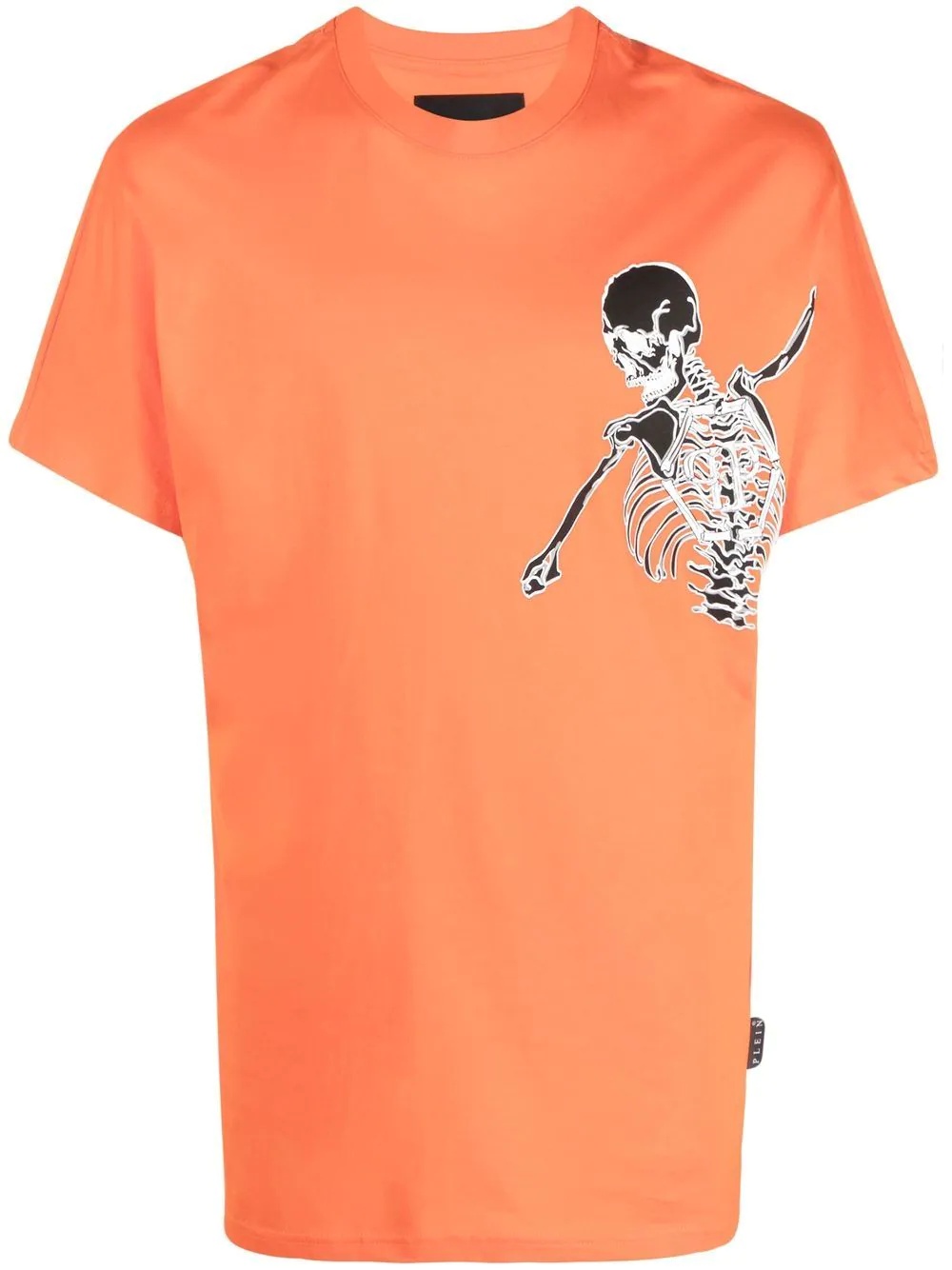 skeleton-print T-shirt - 1