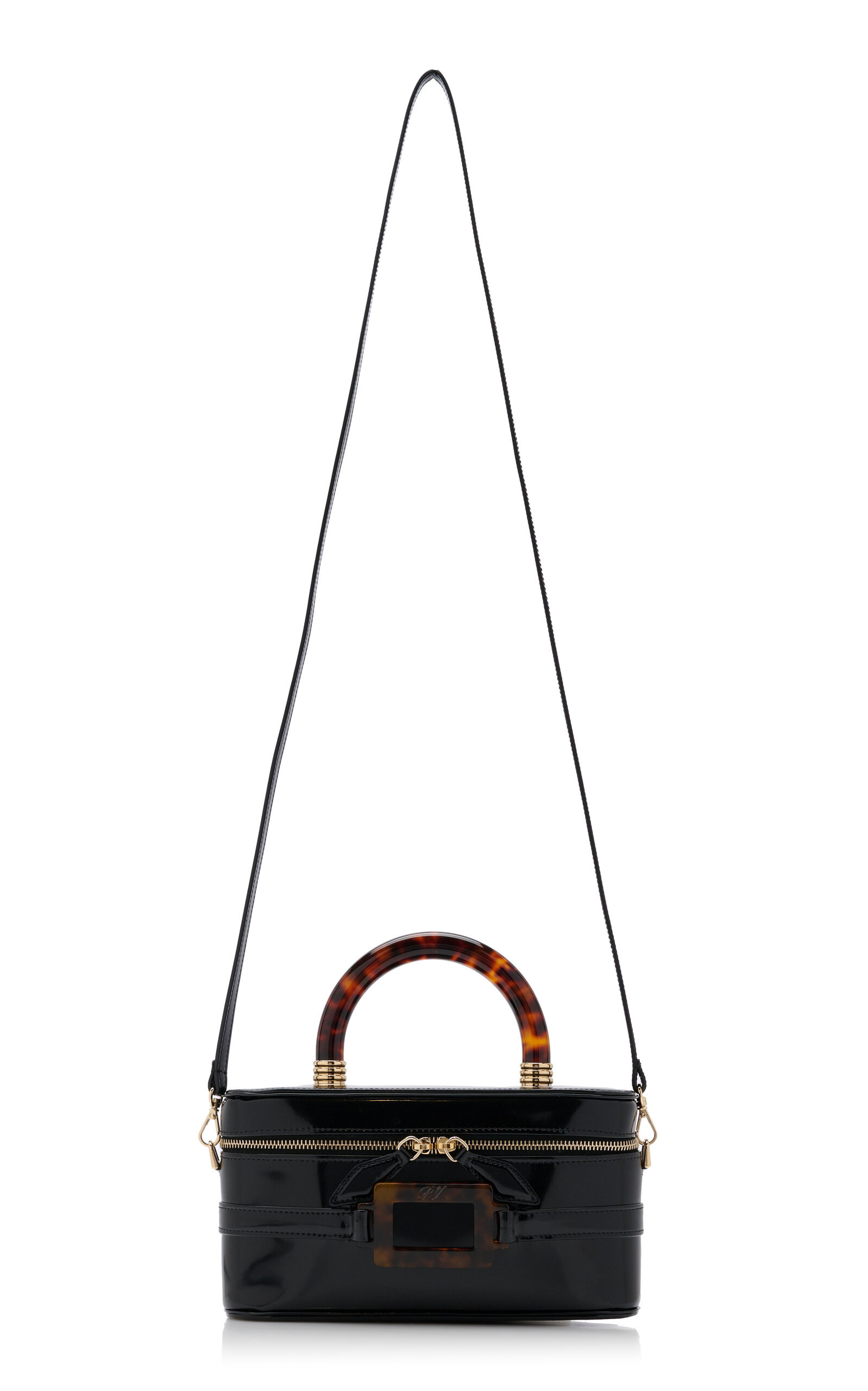 Mini Belle Vivier Leather Vanity Bag black - 4