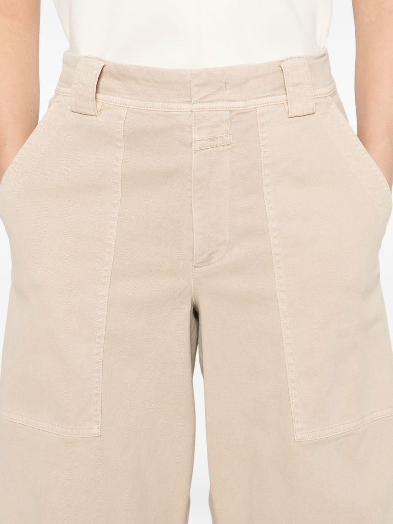 Rhannon patch-pocket tapered trousers 5
