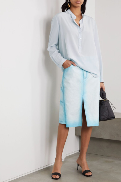 Stella McCartney Eva silk crepe de chine blouse outlook