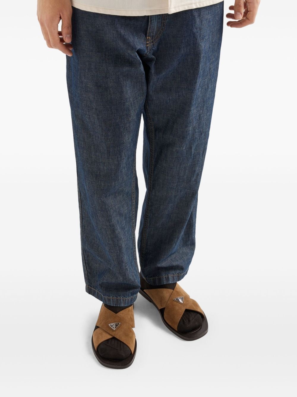 Chambray pants - 4