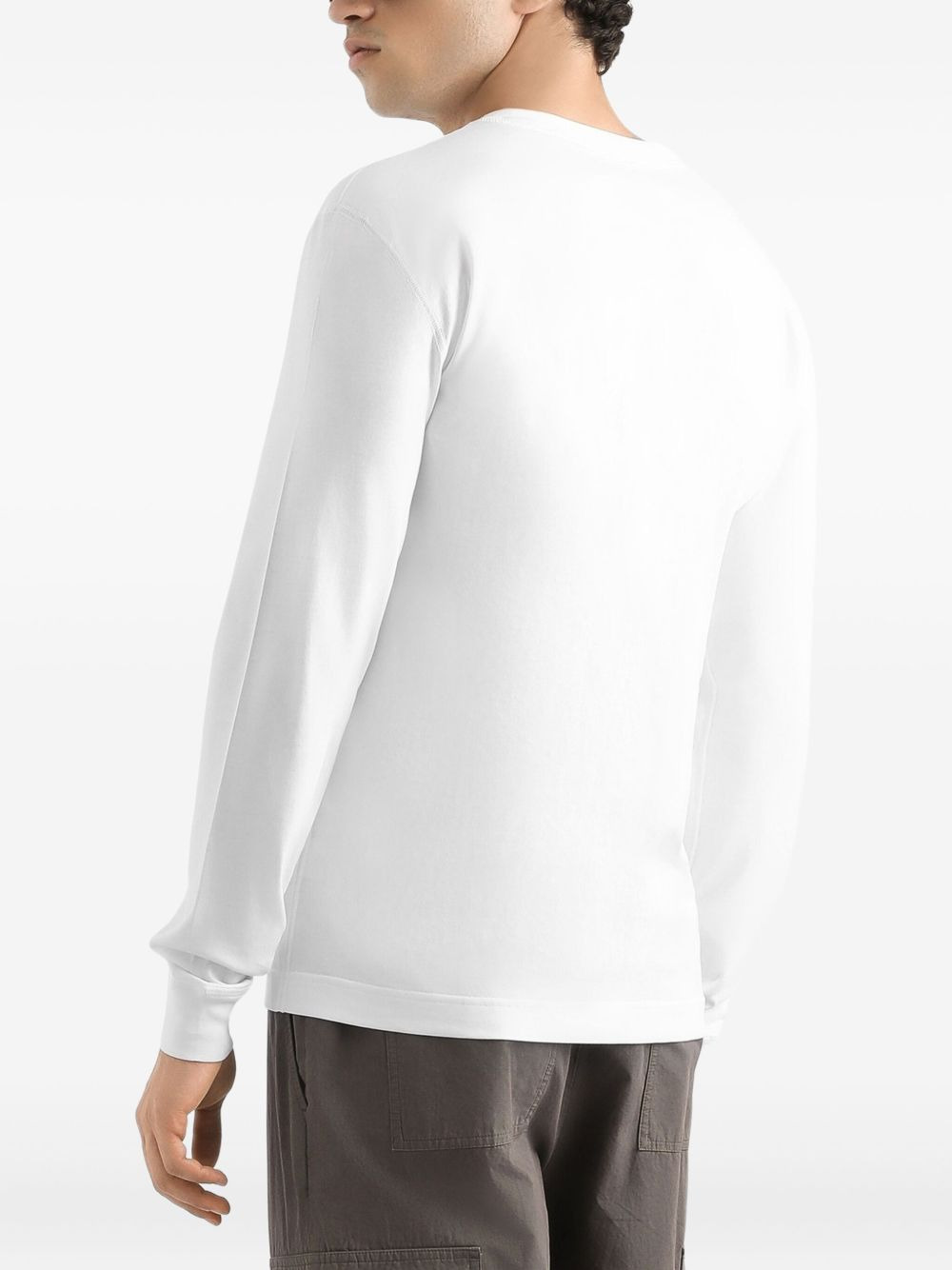 long-sleeve cotton T-shirt - 4
