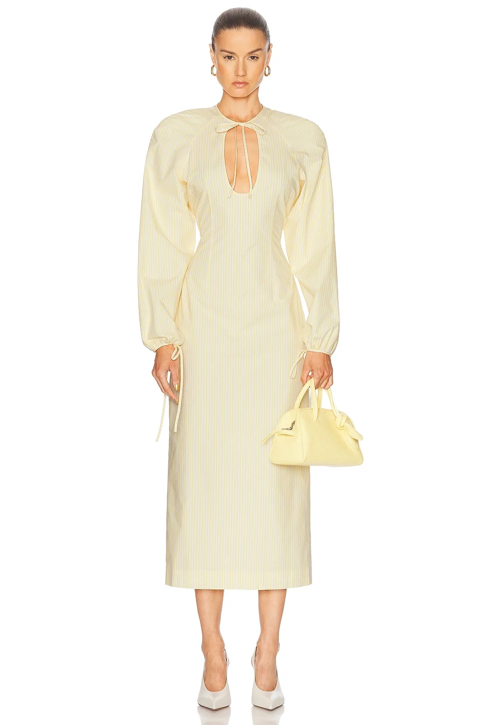 Long Sleeve Midi Dress - 1