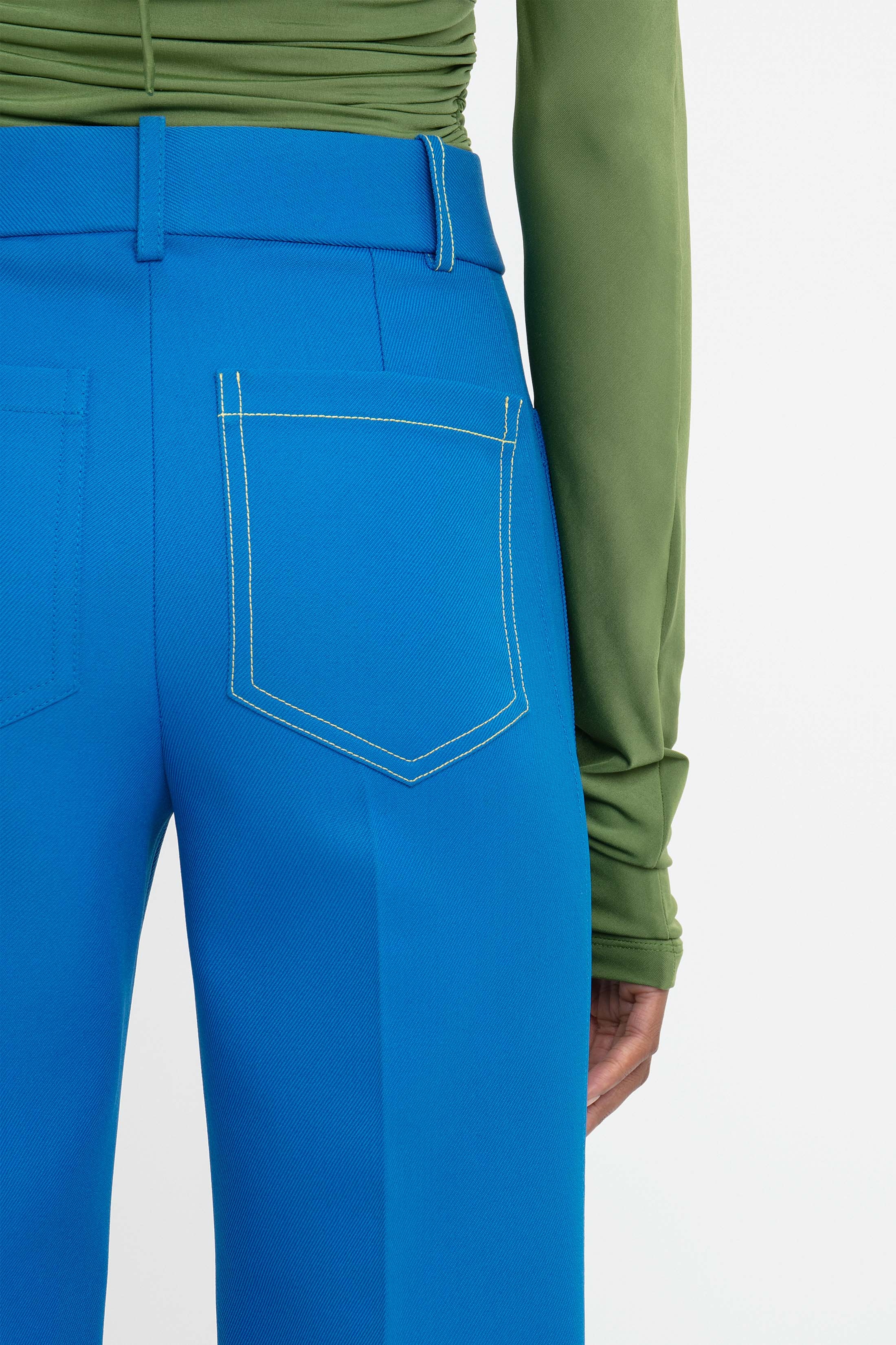 Alina Tailored Trouser In Sapphire Blue - 4