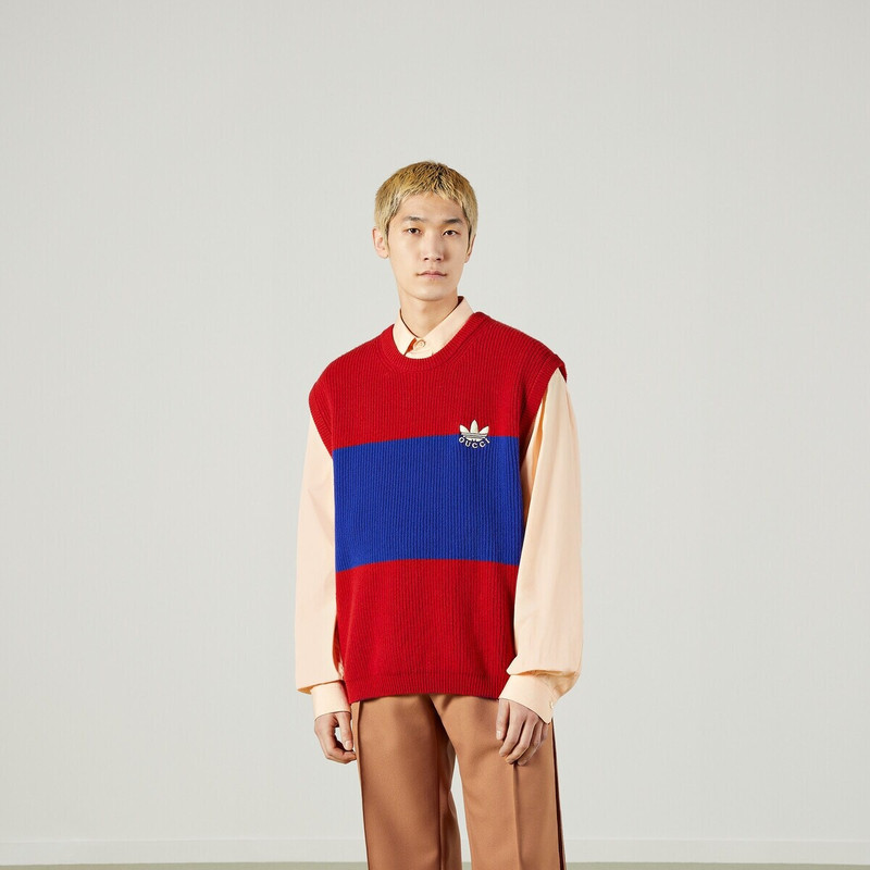 adidas x Gucci wool vest 7