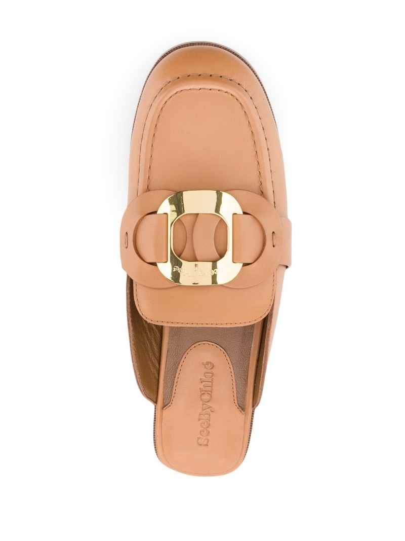 Chany leather mules - 7