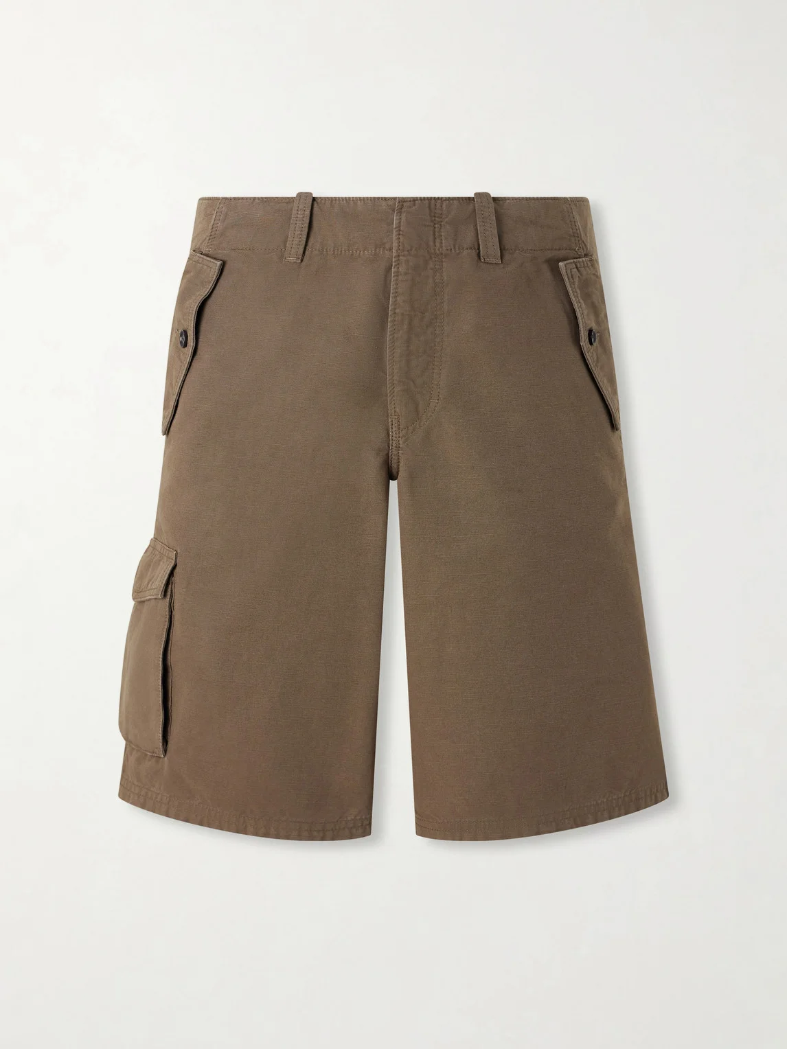 Monti Straight-Leg Cotton Shorts - 1
