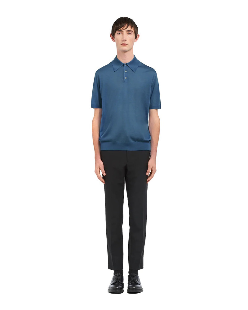 Prada Wool Polo Shirt outlook