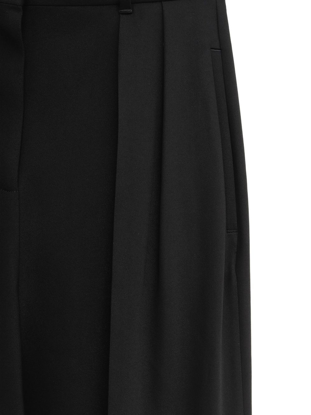 pleated-front trousers - 3
