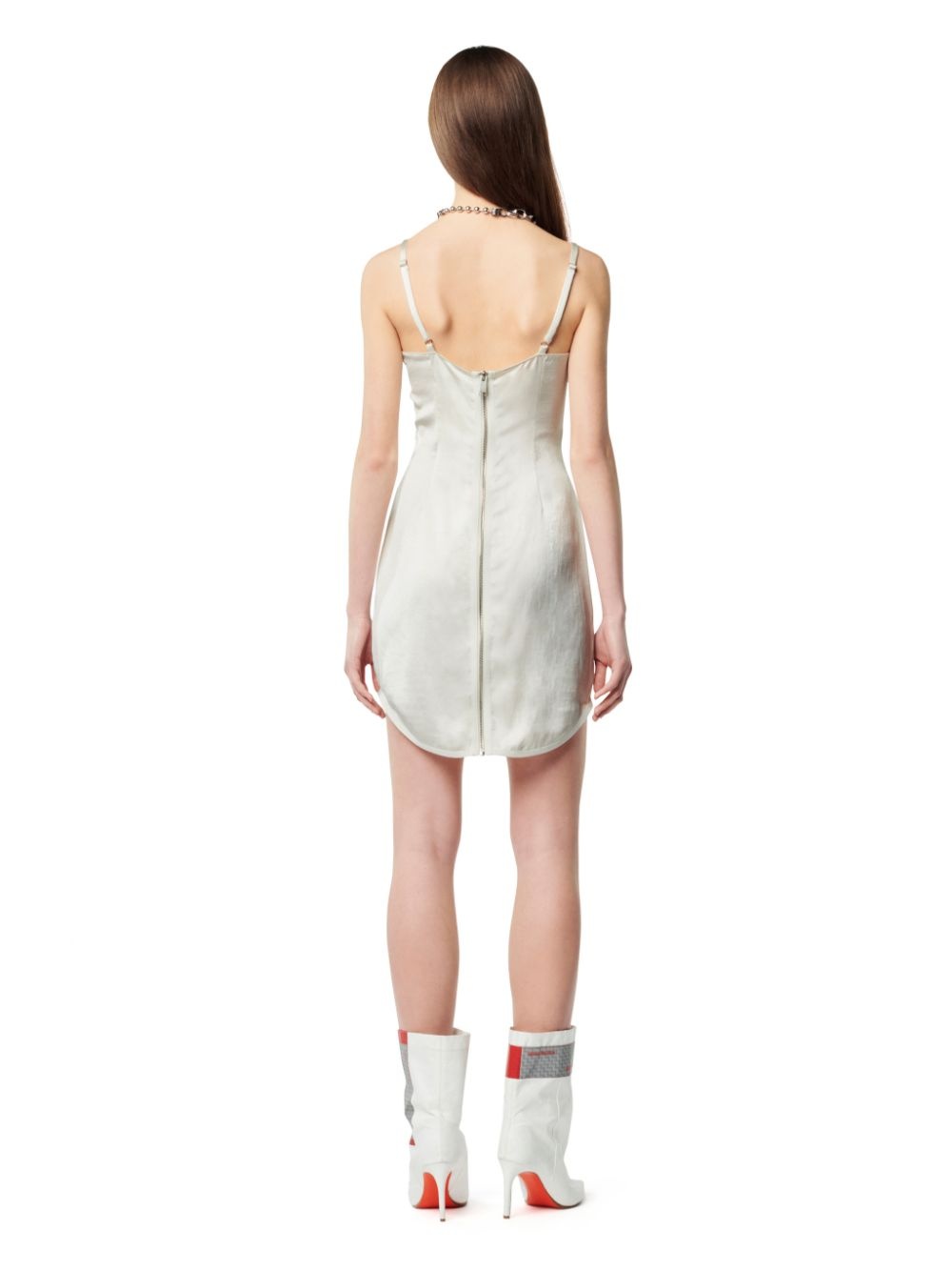 SATIN CORSET DRESS - 3