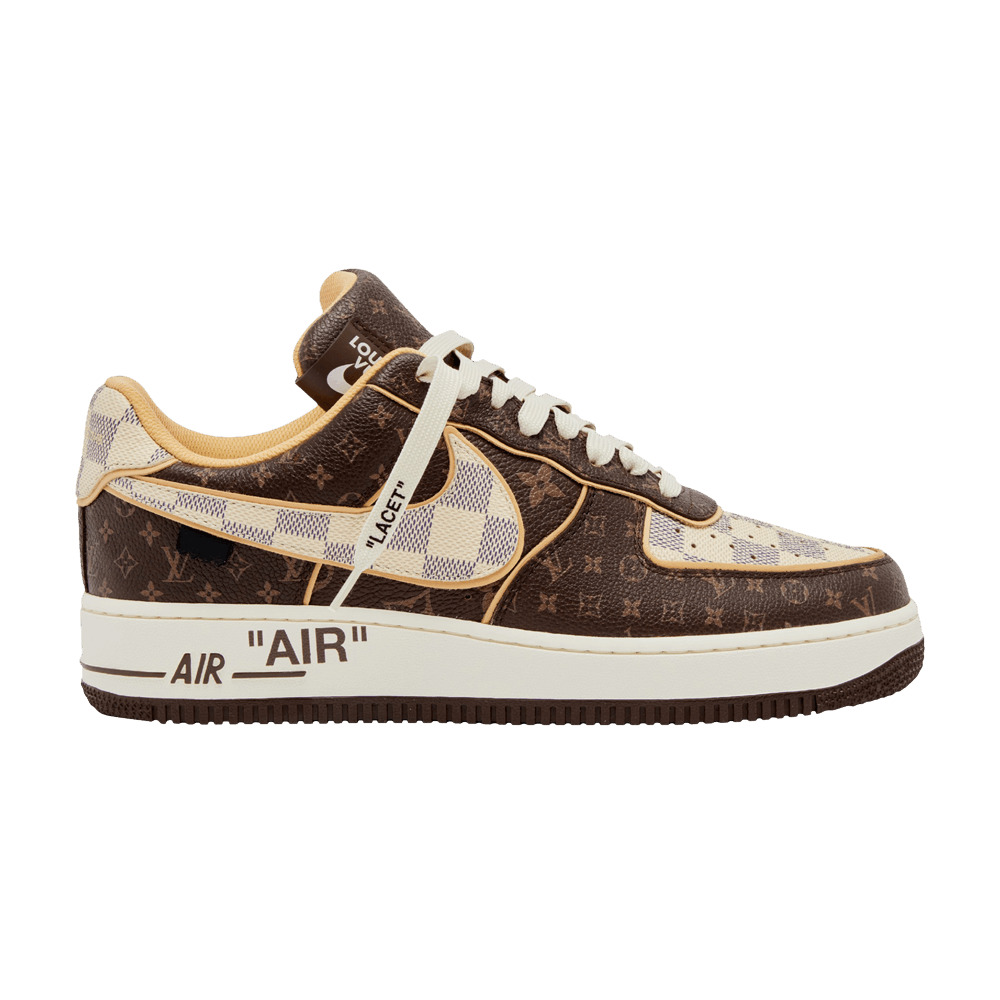 Nike x Louis Vuitton Air Force 1 Sneakers - Gold