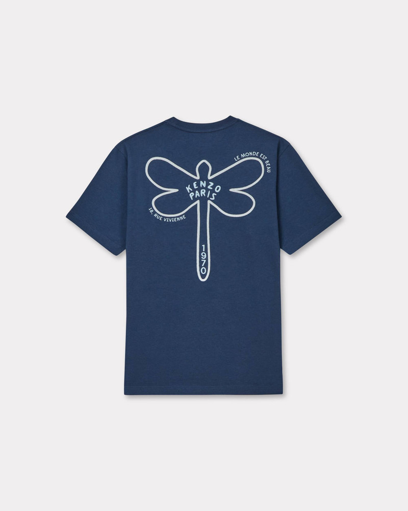 KENZO 'KENZO Dragonfly' embroidered T-shirt in cotton outlook