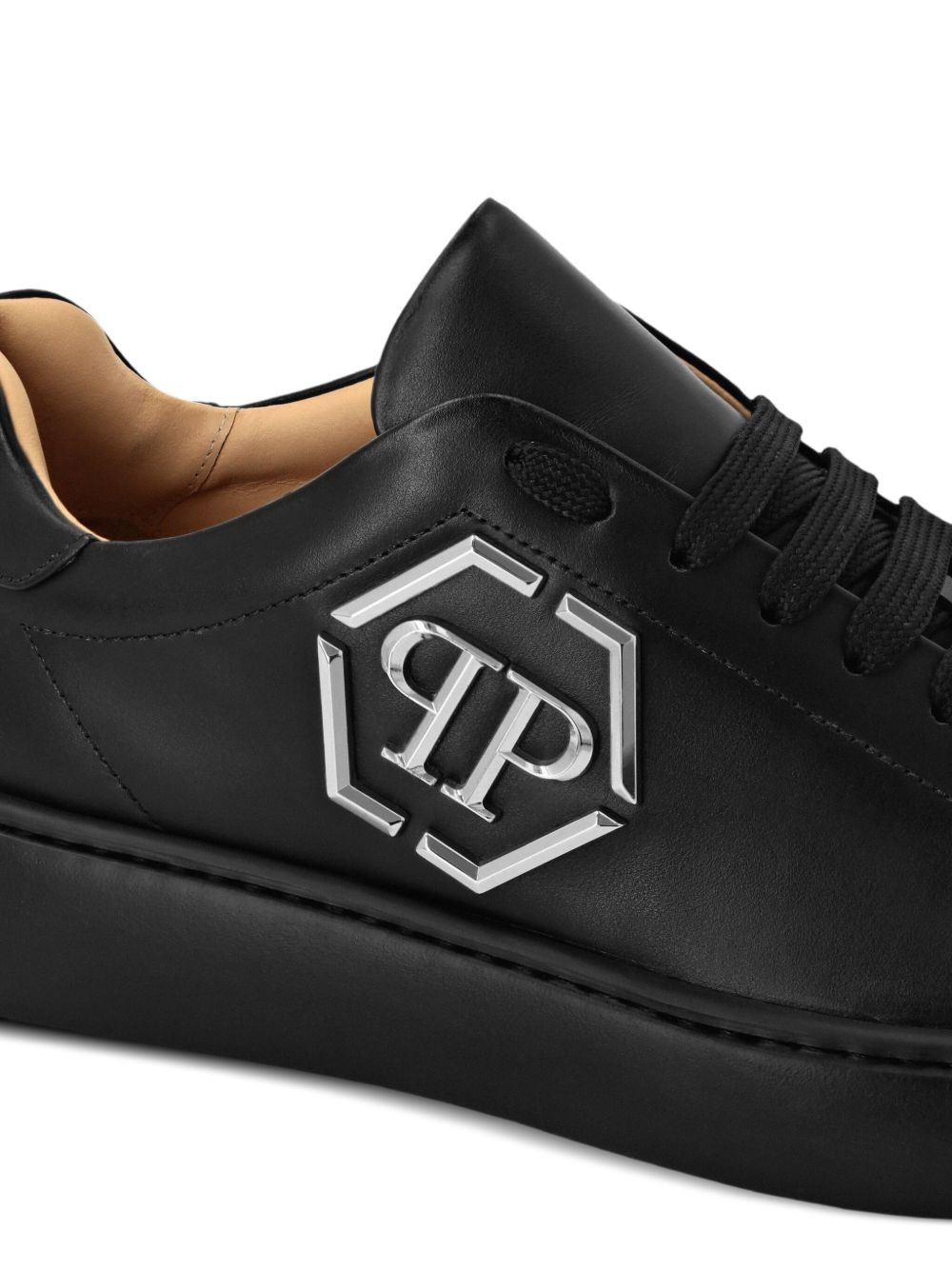 Hexagon low-top sneakers - 4