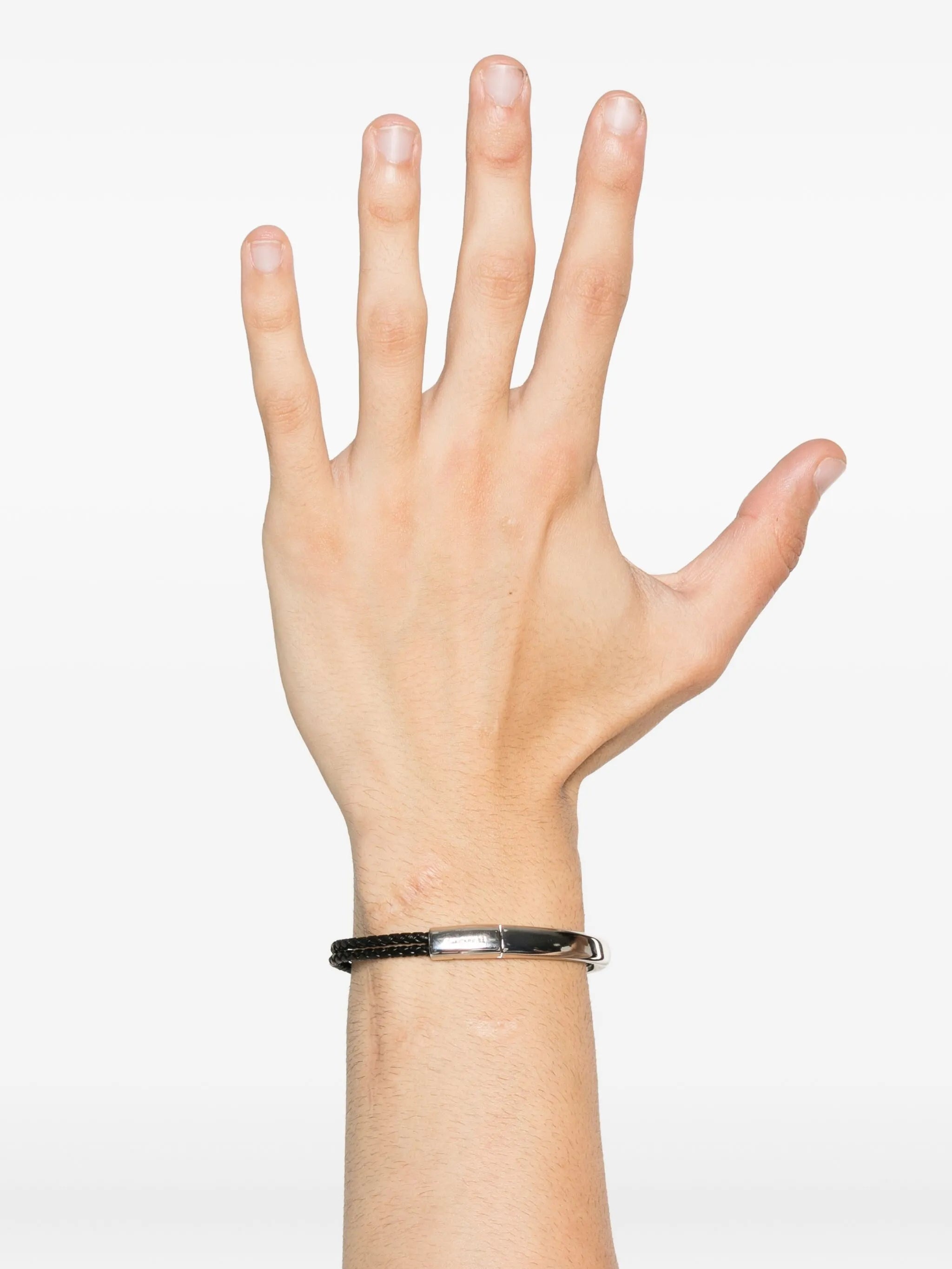 Ferragamo Braided-leather Bracelet - 3