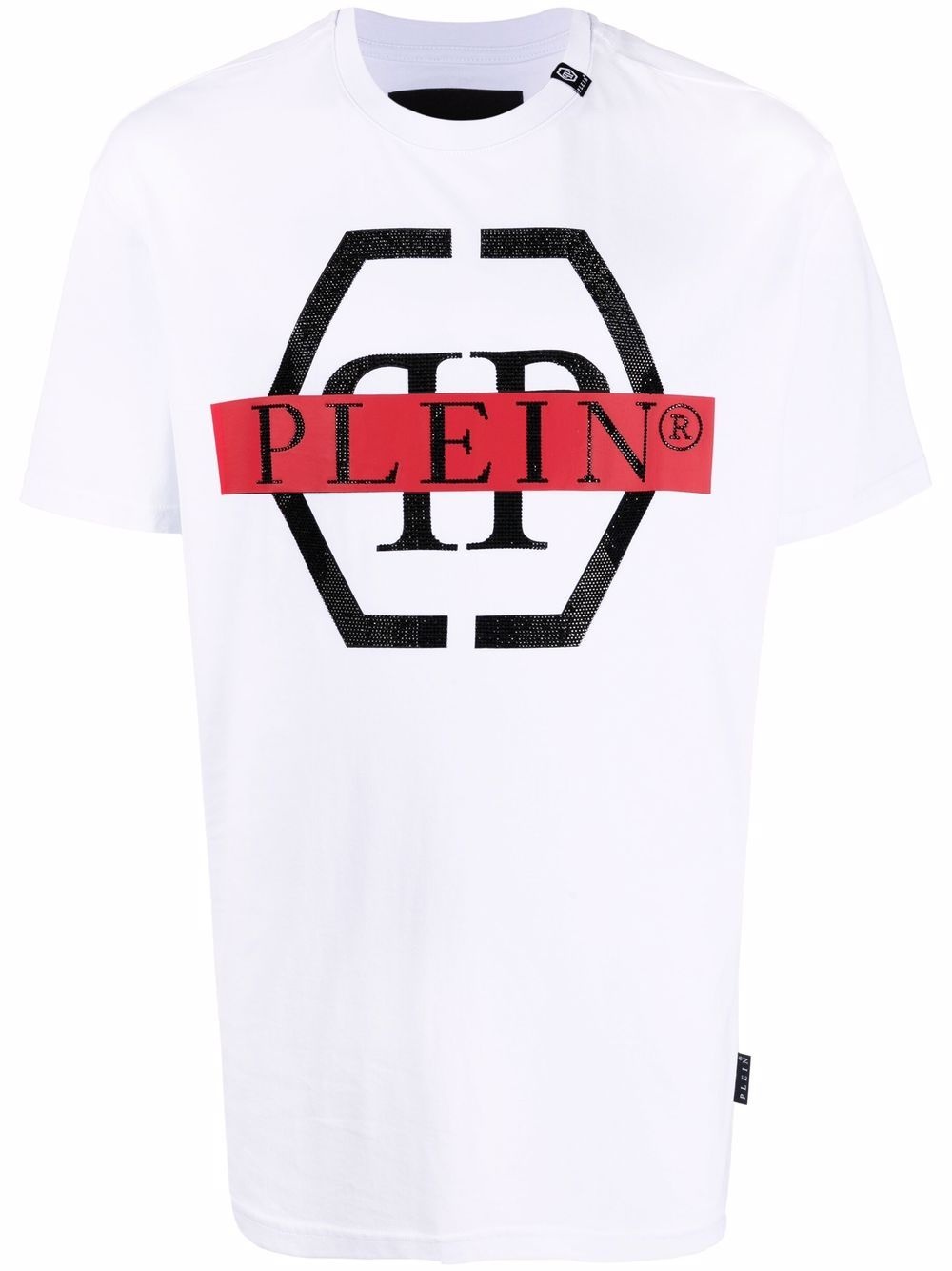 logo-print cotton T-shirt - 1