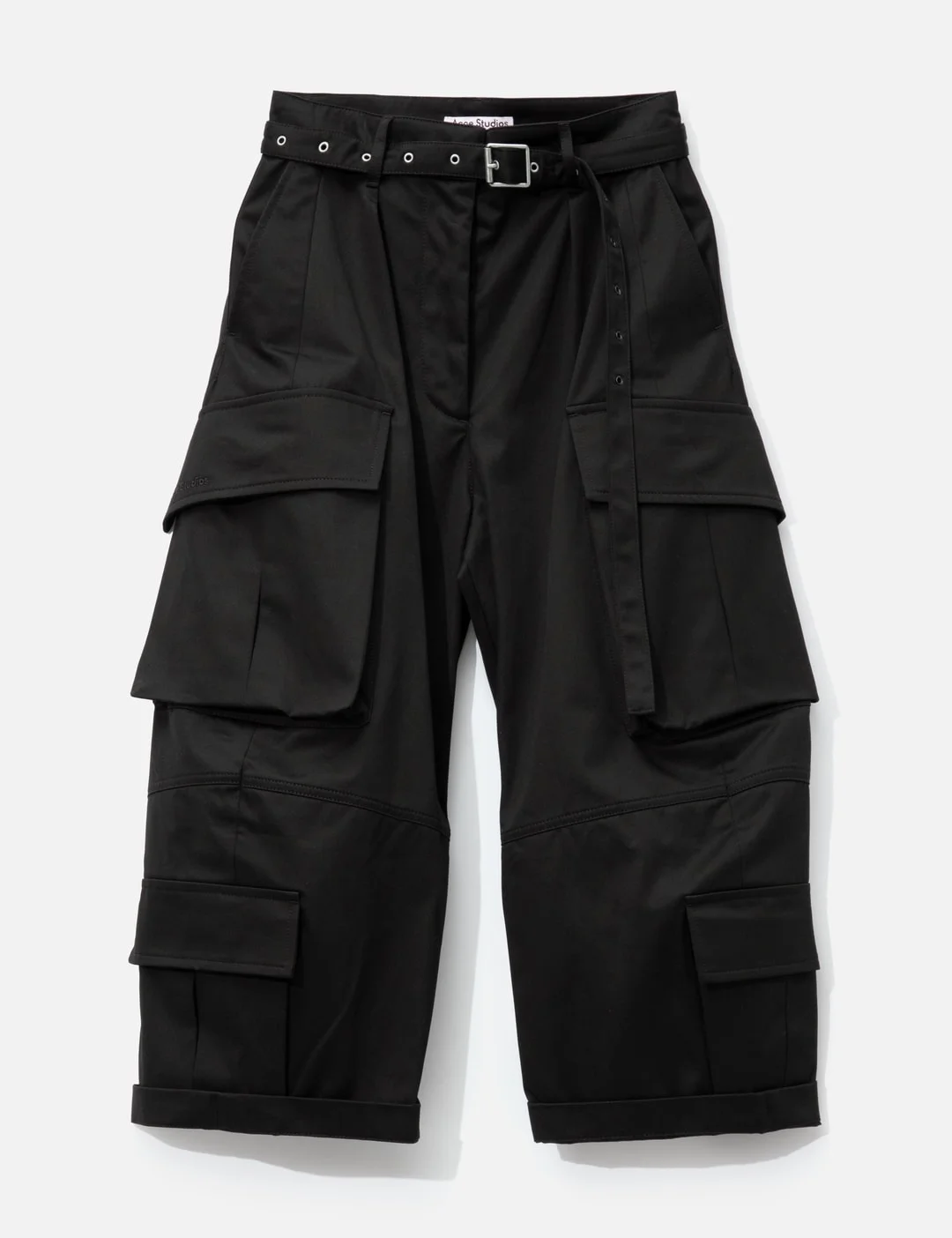 TWILL CARGO TROUSERS - 1