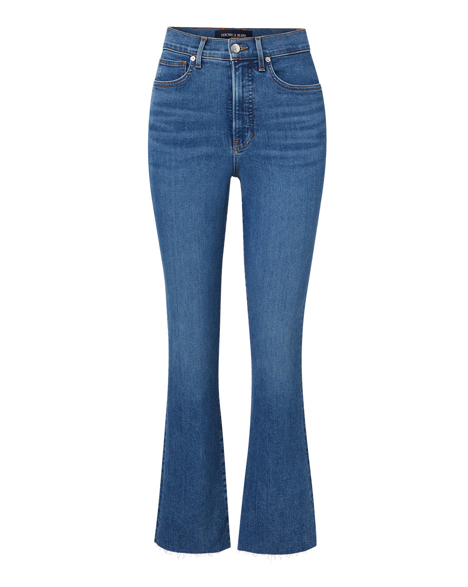 CAROLINA SKINNY KICK-FLARE JEAN - 1