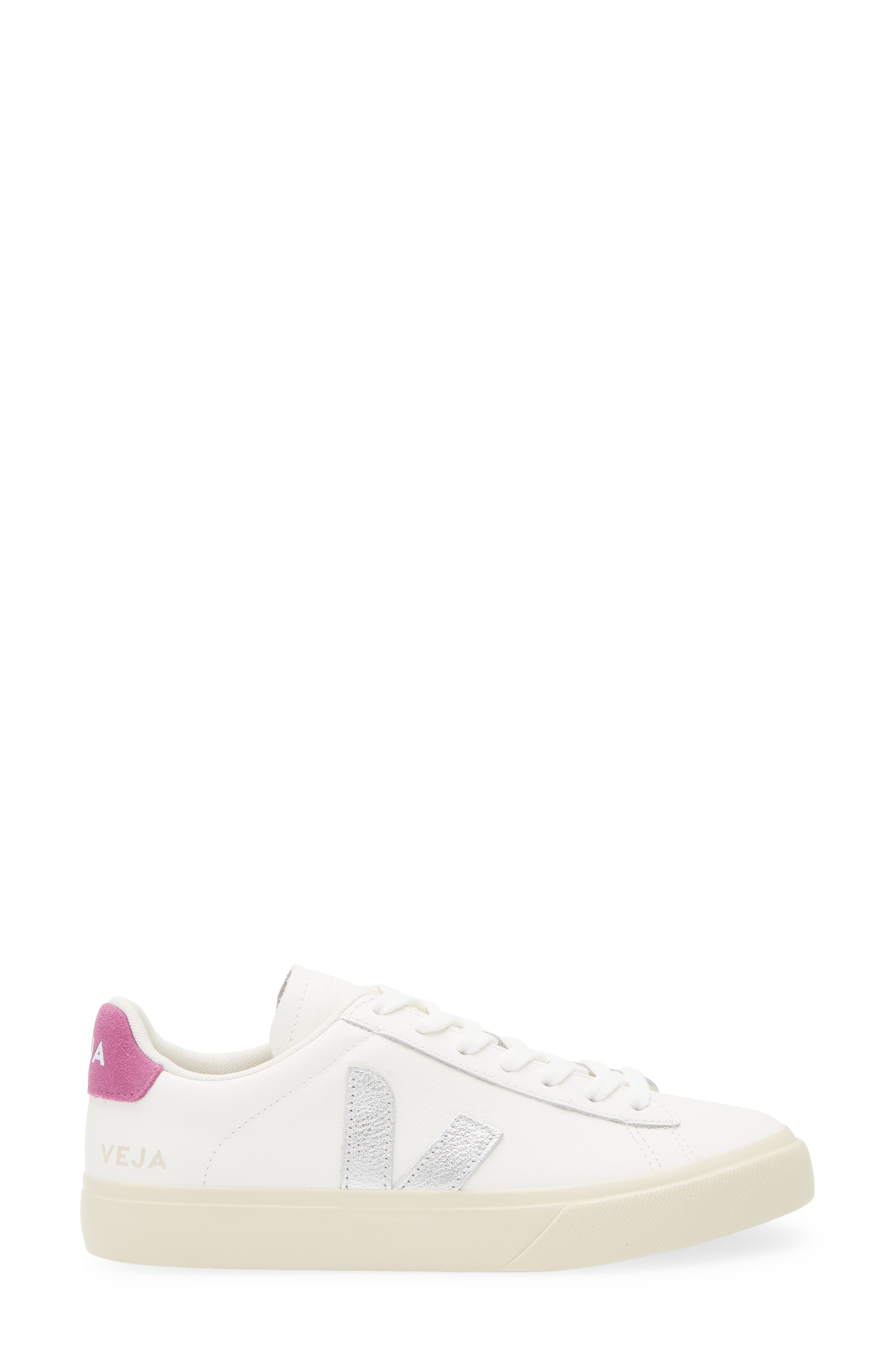 Veja Campo Sneaker in White Silver Ultraviolet at Nordstrom - 3