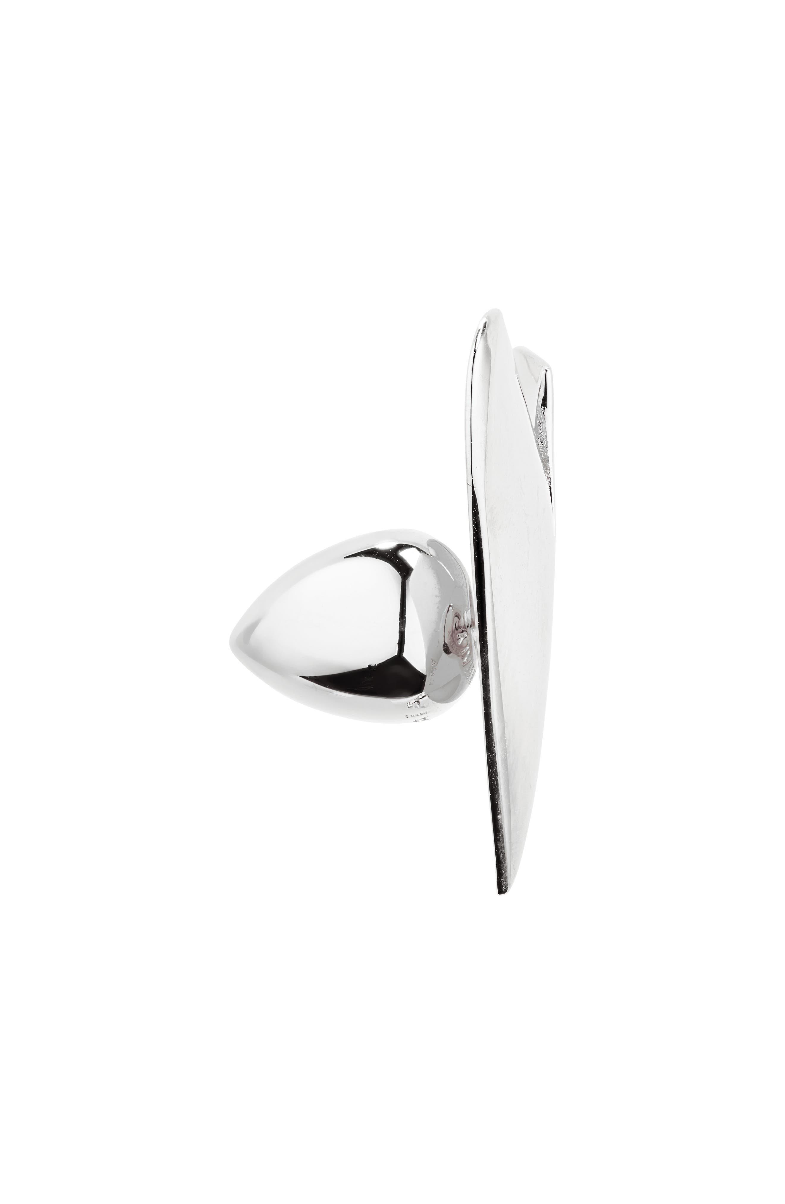 Alaïa Le Coeur Earrings in Argent at Nordstrom - 3