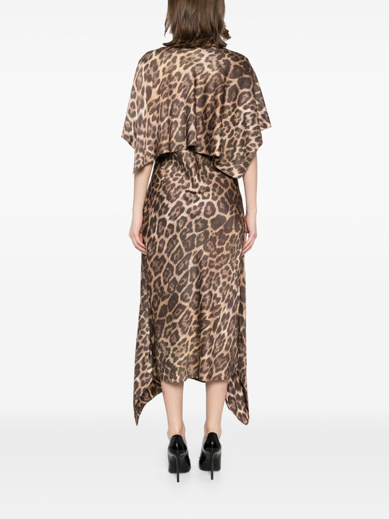 leopard print midi dress 4