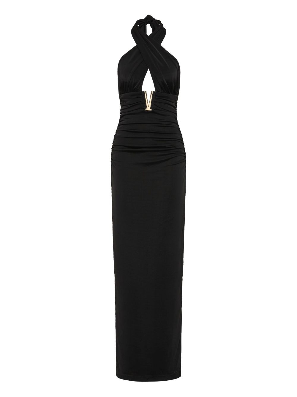 Mischa halterneck maxi dress - 1