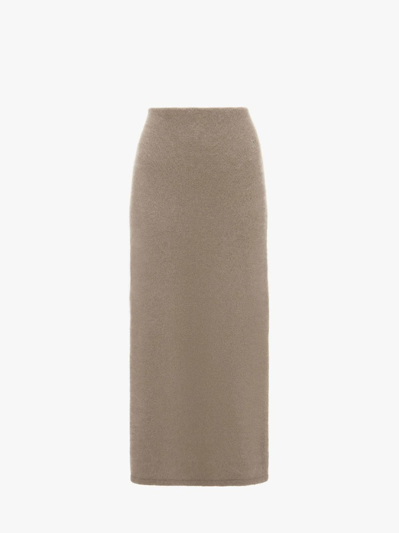 SIDE SLIT TUBE SKIRT - 1