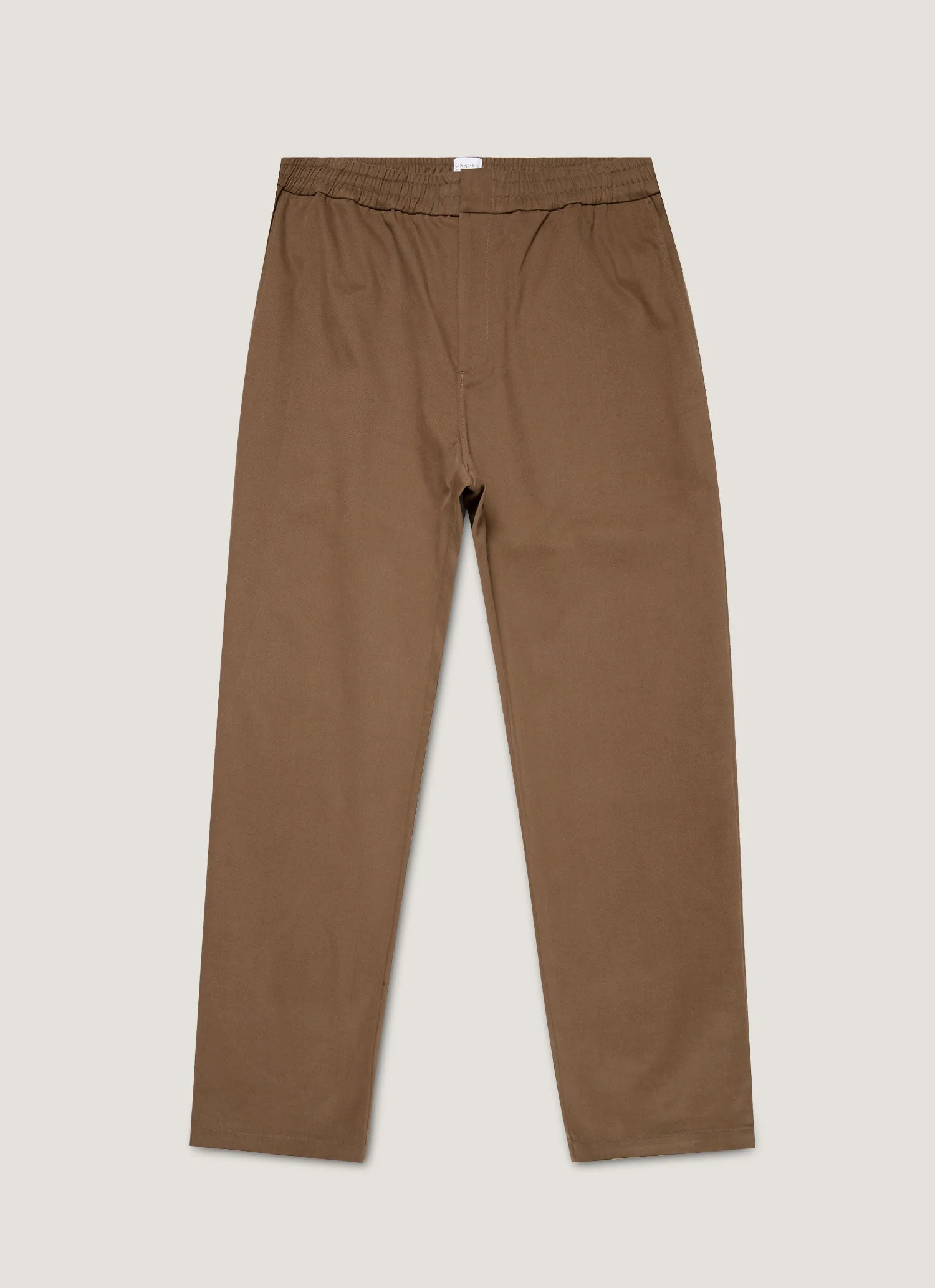 Cotton Cashmere Drawstring Trouser - 1