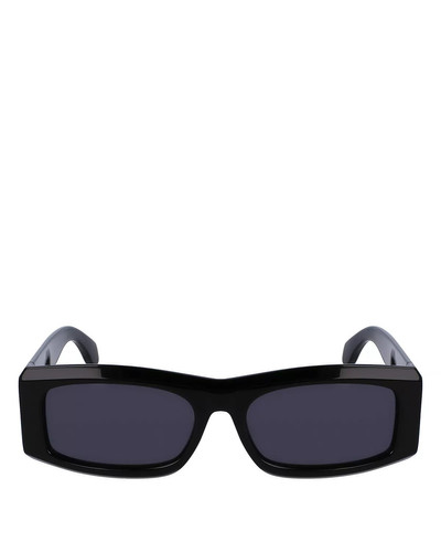 FERRAGAMO Classic Logo Rectangular Sunglasses, 57mm outlook