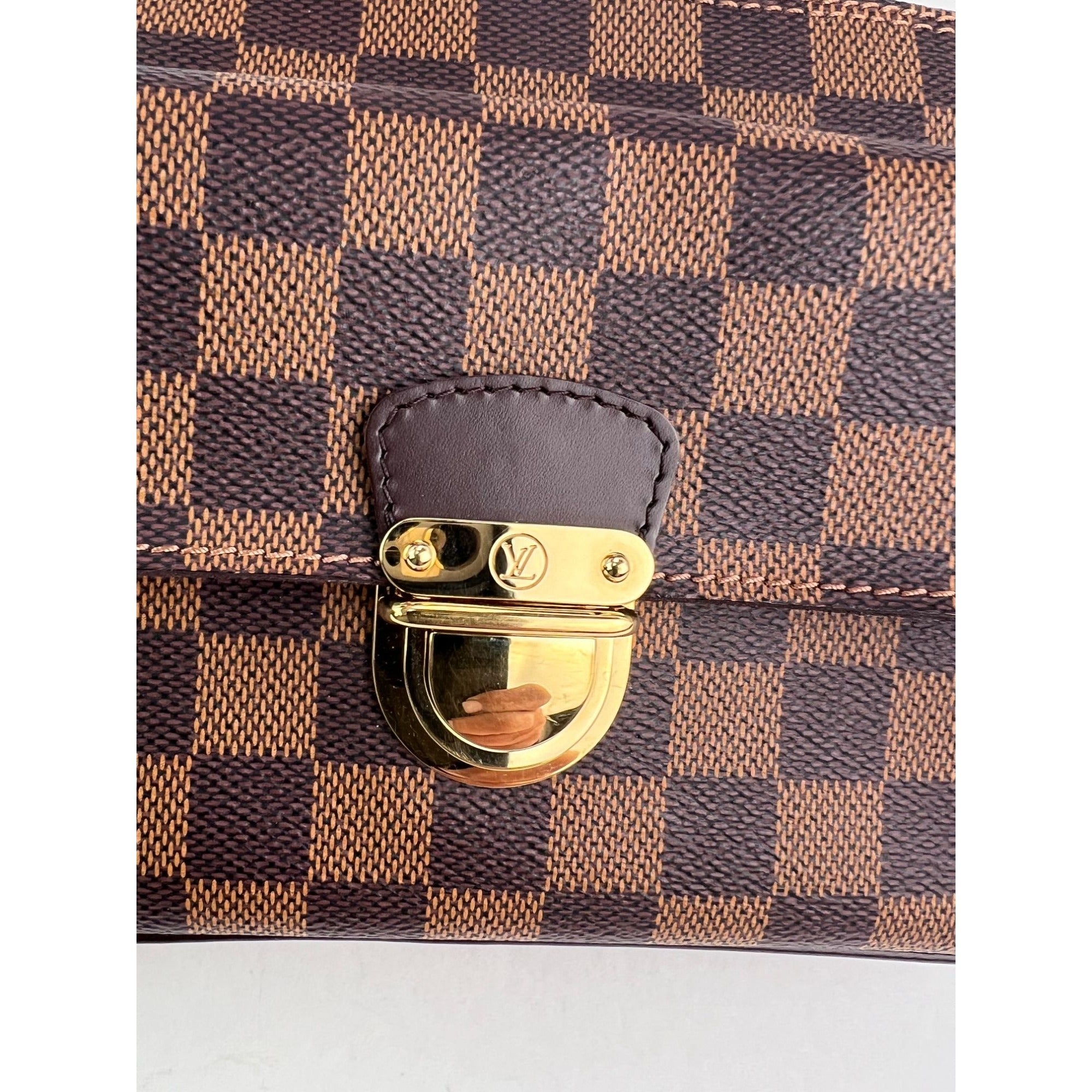 Louis Vuitton Ravello GM Damier Ebene Shoulder Bag - 13