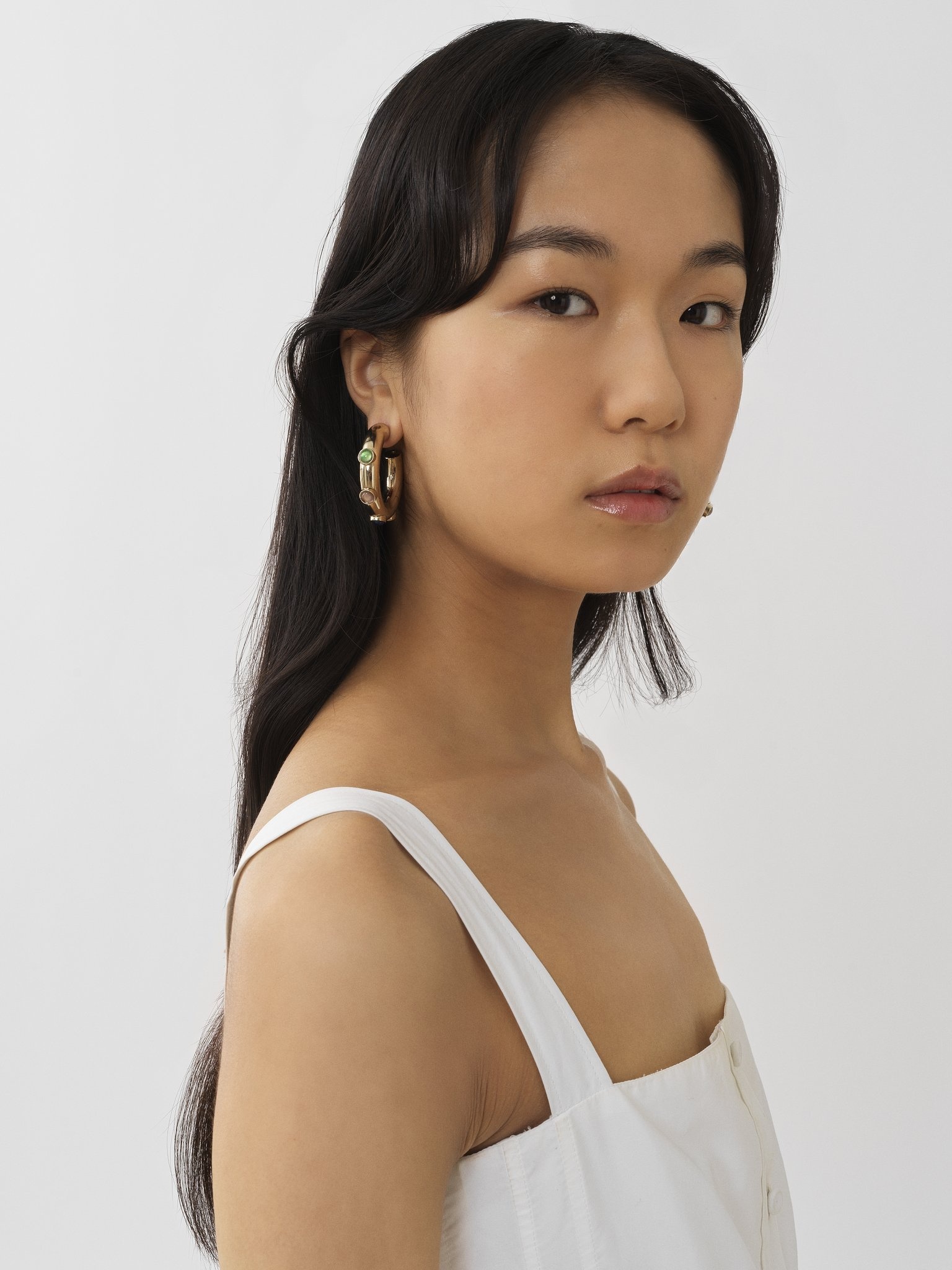 ORA HOOP EARRINGS - 4