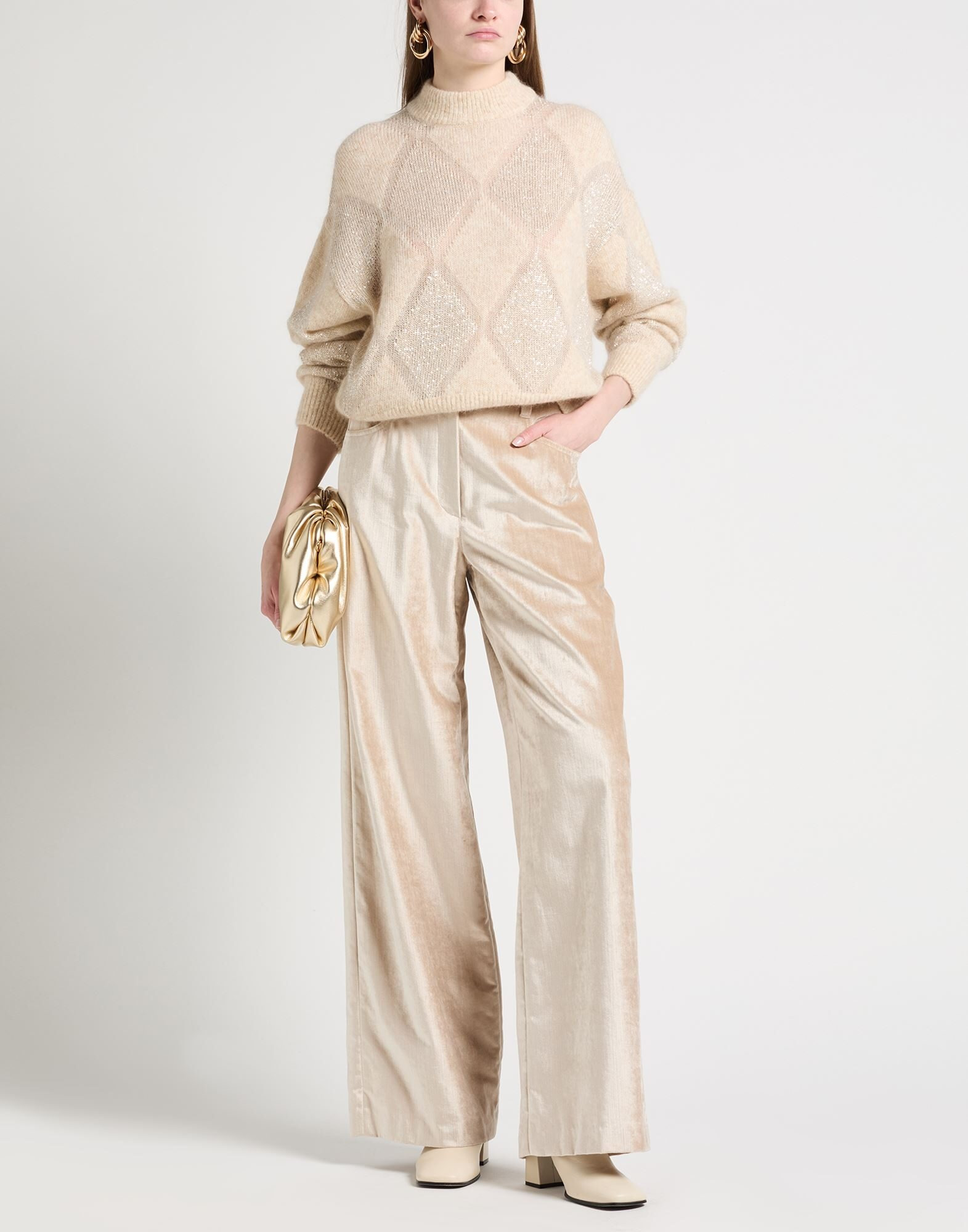 Beige Women's Sweater - 3