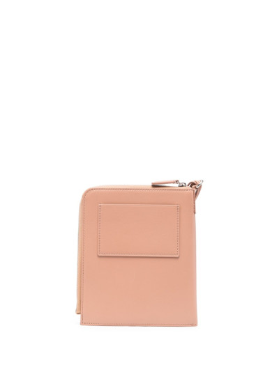 Jil Sander leather neck wallet outlook