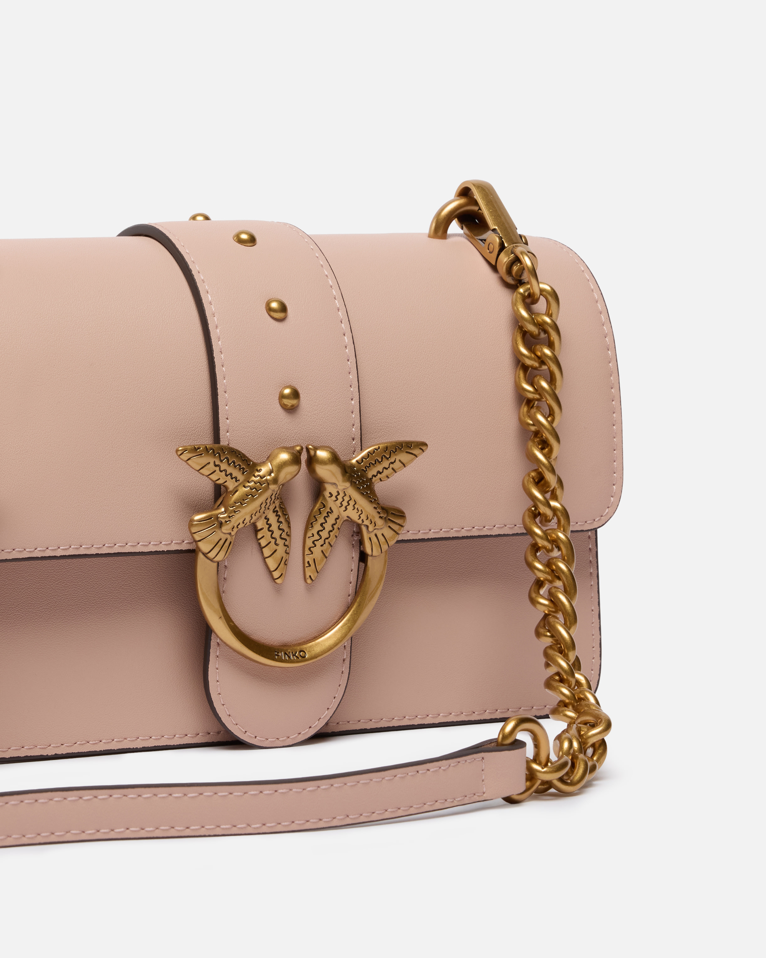 LOVE BAG ONE SMALL CROSSBODY BAG IN LEATHER - 3